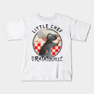 Ratatouille Tribute - Ratatouille Little Chef Kitchen - Epcot Remy Haunted Mansion - Pixar Rat Lion King Wall e - Up - ratatouille - Pirates Of The Caribbean - ratatouille -Tangled Kids T-Shirt